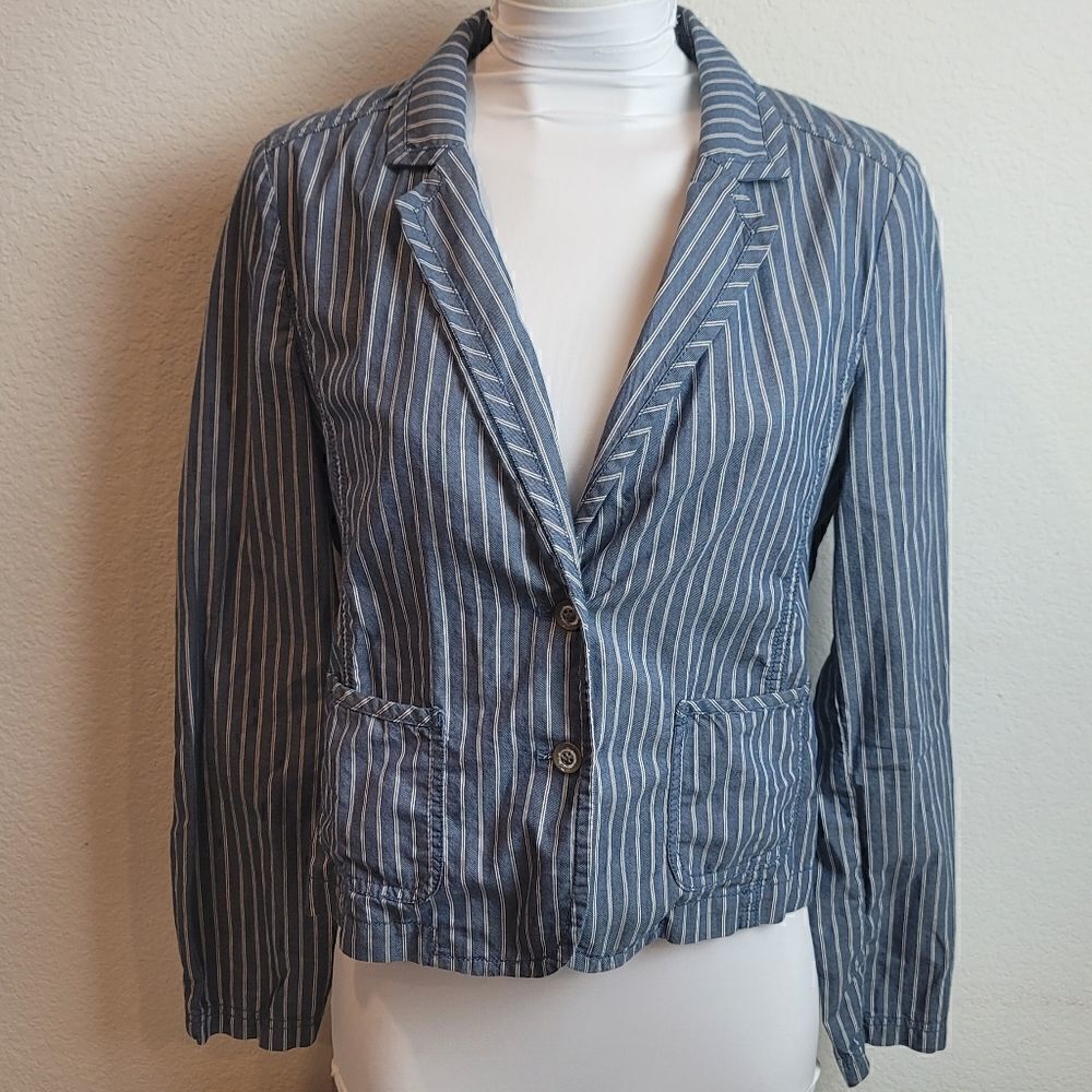 CASLON Striped Blazer  